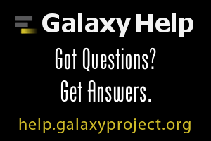 Galaxy has a new help site.